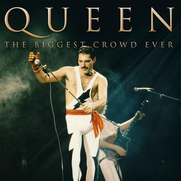 **PRE-ORDER** QUEEN - The Biggest Crowd Ever (Rock In Rio) - Double Vinyl LP (Broadcast Recording)