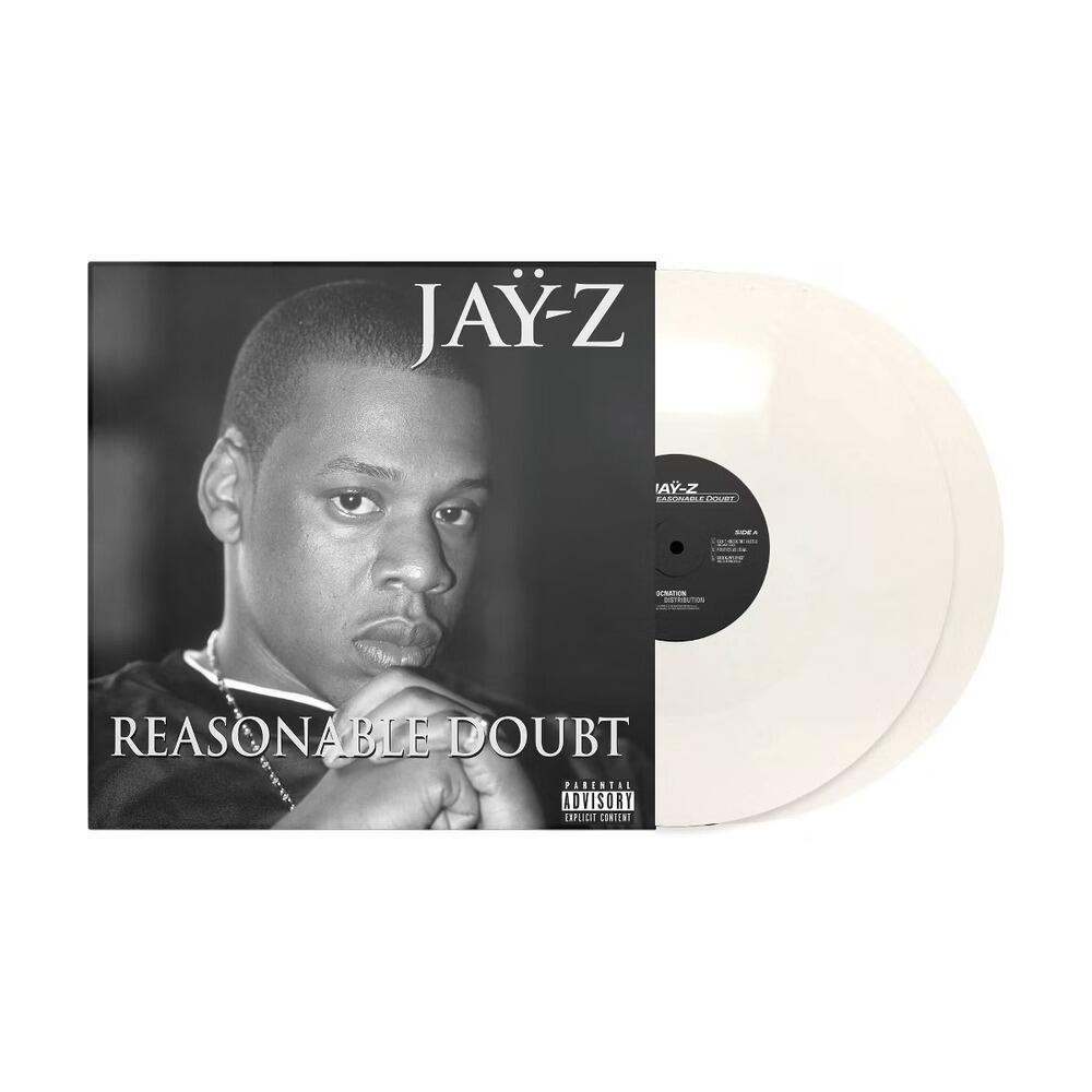 Copy of - **PRE-ORDER** JAY-Z - Reasonable Doubt - Double White Vinyl LP with Alternative Sleeve - 30th Anniversary