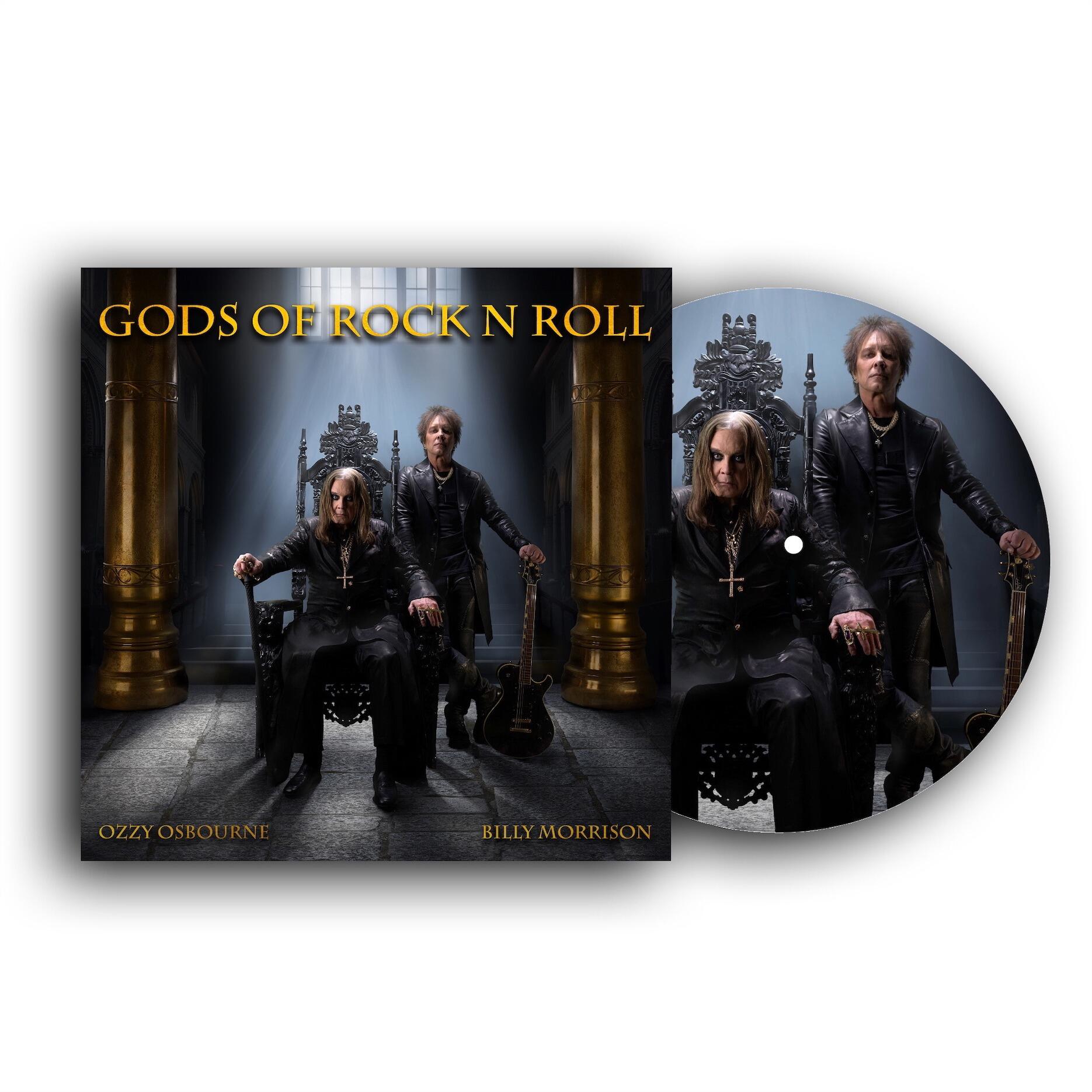 BILLY MORRISON / OZZY OSBORNE - Gods Of Rock n Roll - Picture Disc