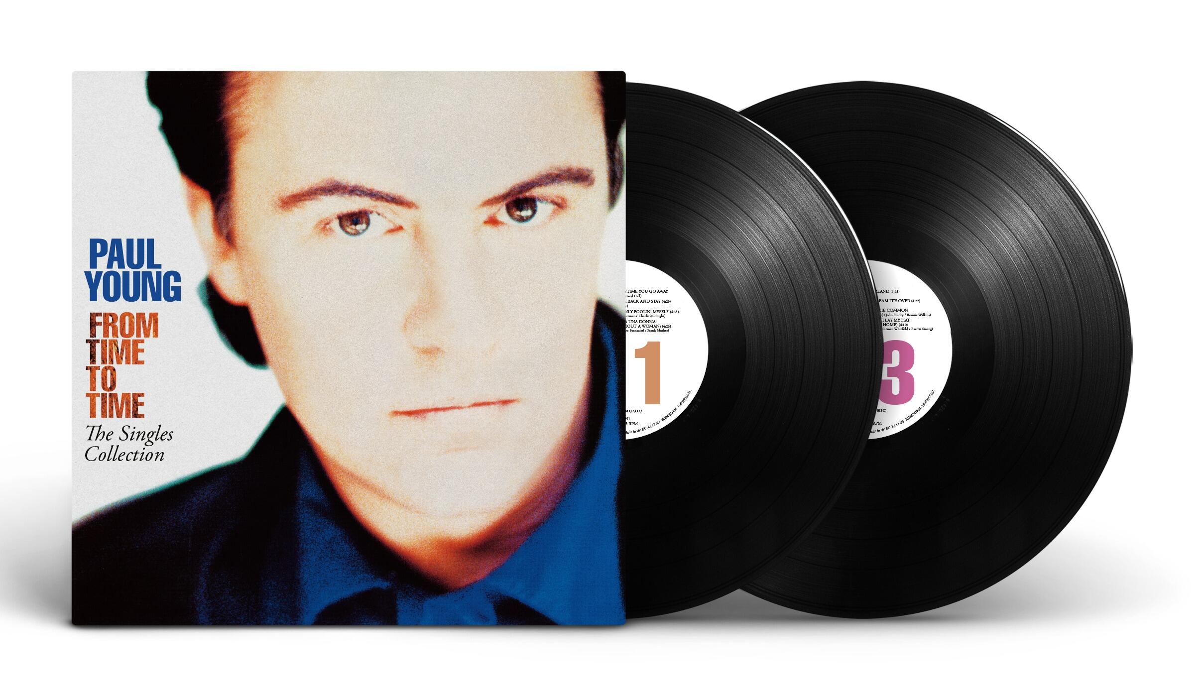 PAUL YOUNG - From Time To Time - The Singles Collection - Double Vinyl LP