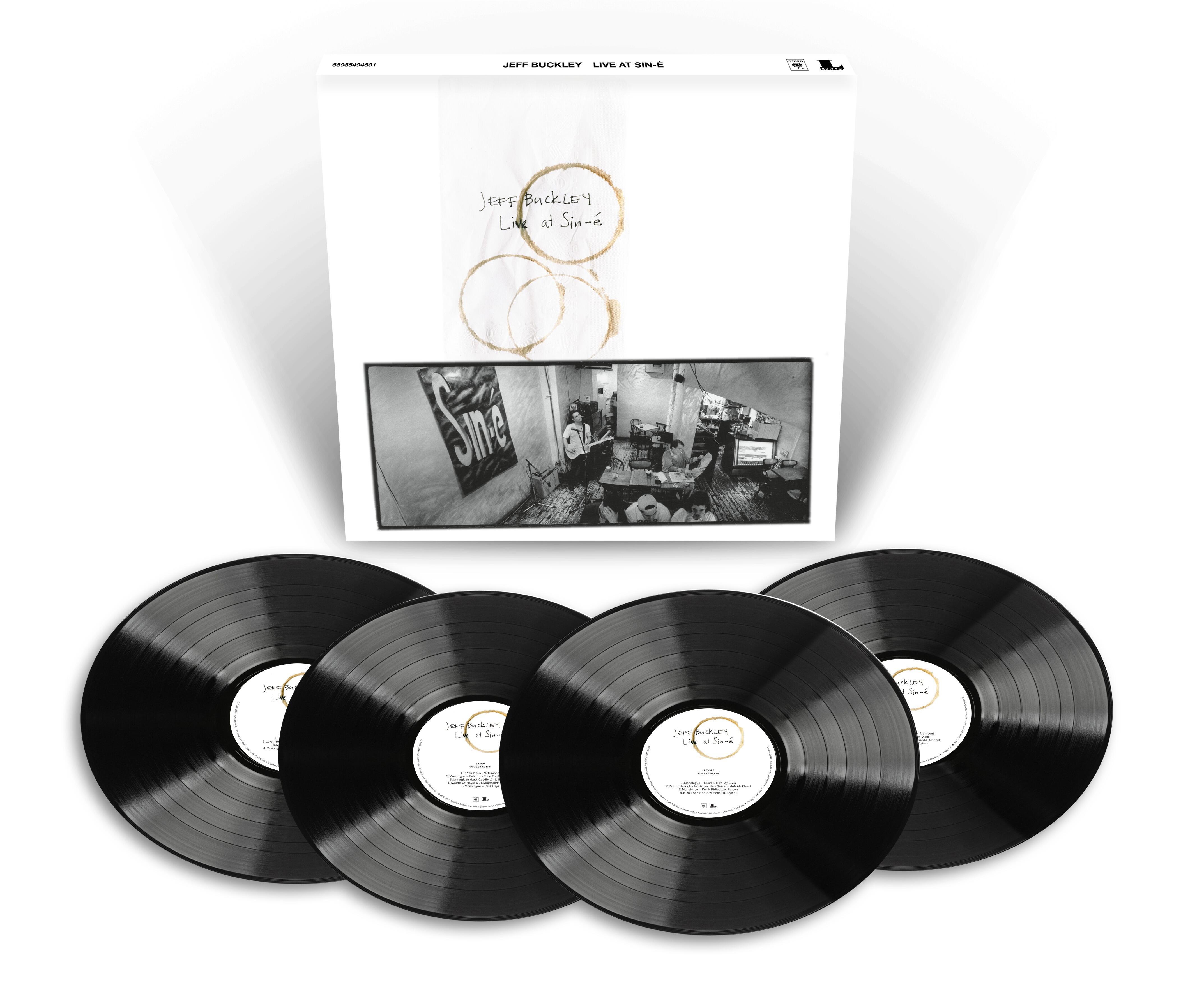JEFF BUCKLEY - The Complete Live At Sin-e - 4 Vinyl LP Set