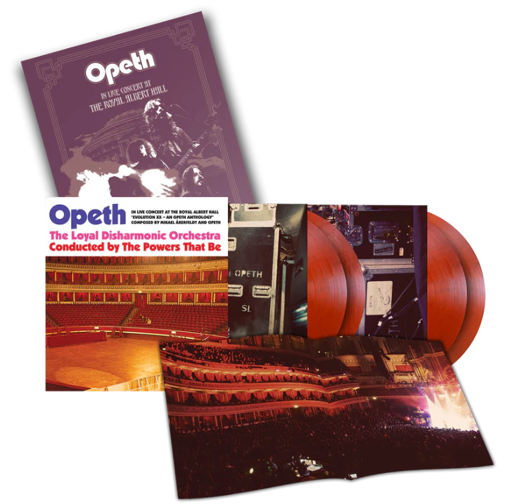 OPETH - In Live Concert At The Royal Albert Hall - 4 LP set - Limited, Numbered Edition