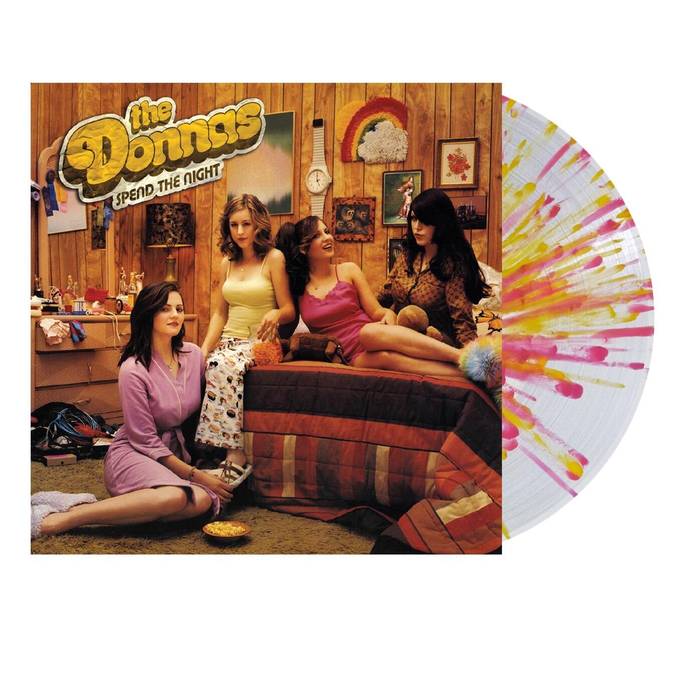 THE DONNAS - Spend The Night - Vinyl LP - Splatter Vinyl