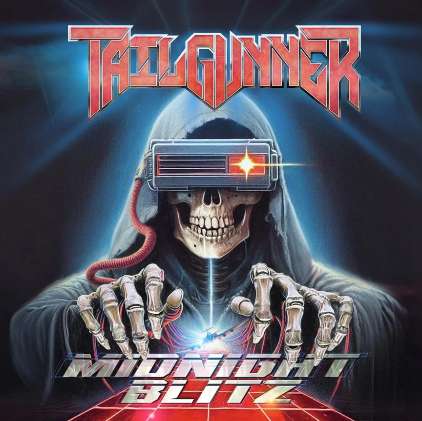 TAILGUNNER - Midnight Blitz - Blue Vinyl LP