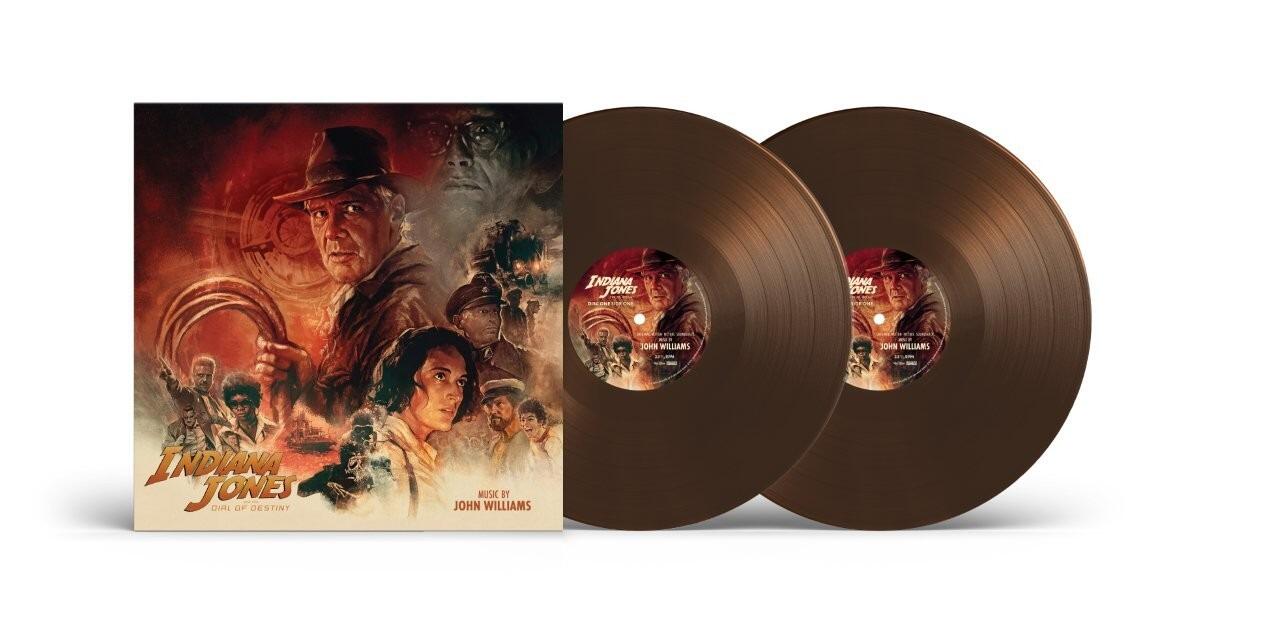 INDIANA JONES AND THE DIAL OF DESTINY - Motion Picture Soundtrack - Double Brown Vinyl LP