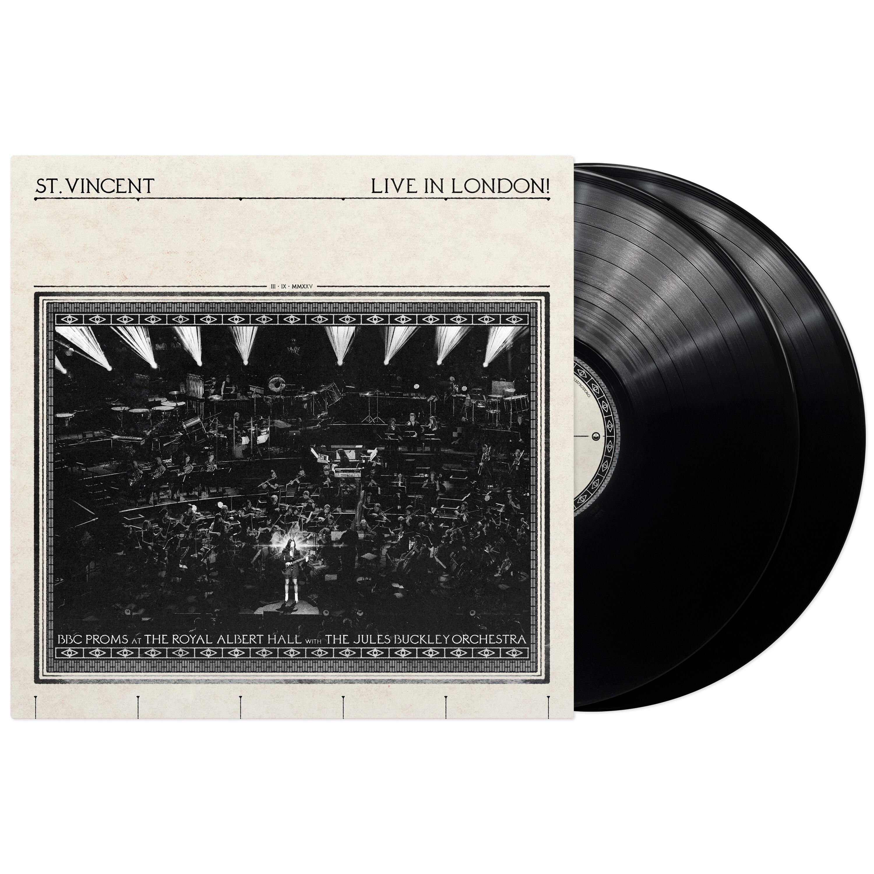 ST VINCENT & JULES BUCKLEY - Live In London! (BBC Proms At The Royal Albert Hall) - Double Vinyl LP