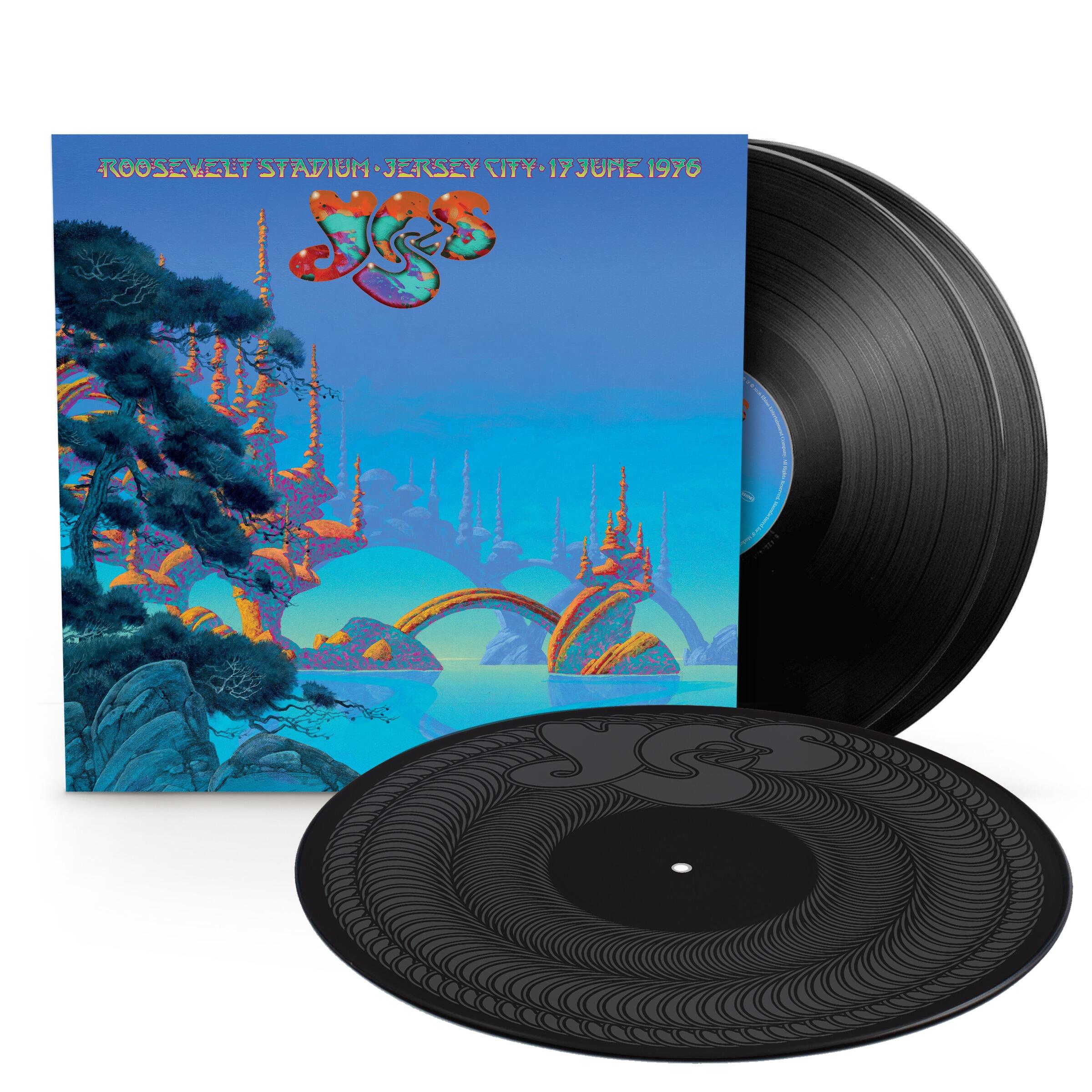 YES - Live at Roosevelt Stadium, Jersey City, NJ (6/17/76) - Triple Vinyl LP