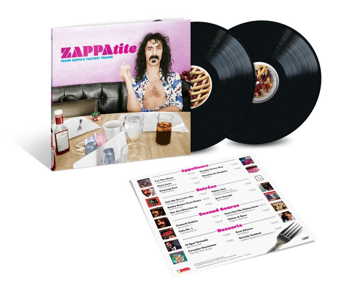 **PRE-ORDER** FRANK ZAPPA - ZAPPAtite : Frank Zappa's Tastiest Tracks - Double Vinyl LP
