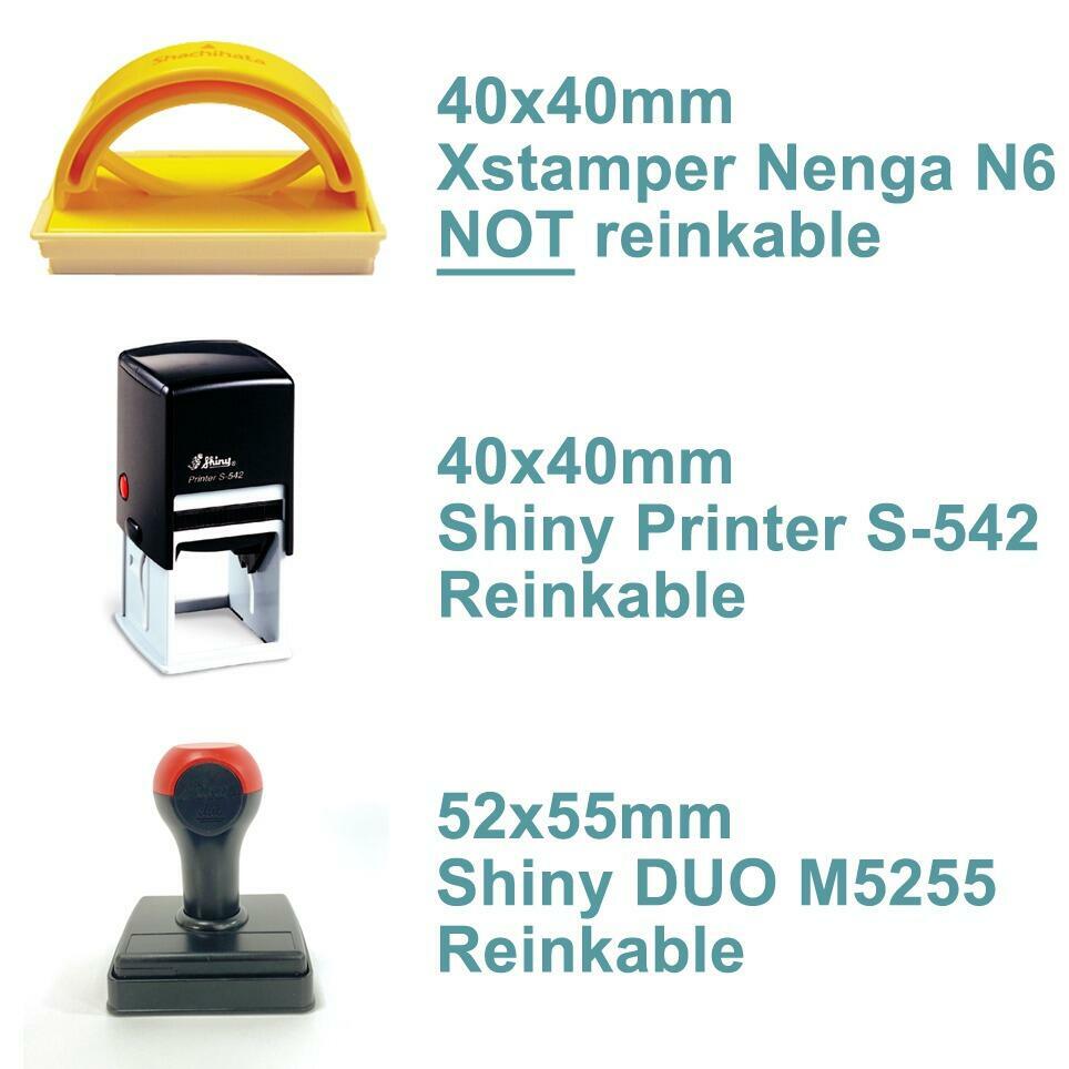 Self-inking Teacher Stamps | Large, Customisable Checklist / Table Marking Stamp Options
