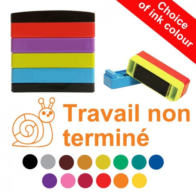 French Teacher Stamps | Self-inking, Layer French Language Teacher Stamps. Reinkable. Colour Options