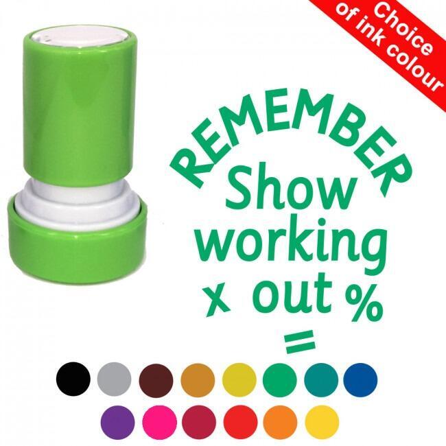 Teacher Stamps | Numeracy / Maths Teacher Stampers for Praise and Marking Incl. Checklist Marking