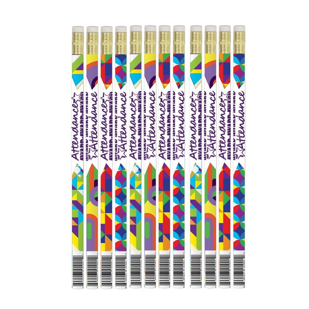 Reward Pencils | 12 x Attendance Award HB Pencils