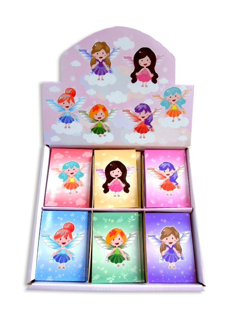 Bulk Stationery | Low Cost, Bulk Purchase Colourful, Fairy Mini Notepads / Memos