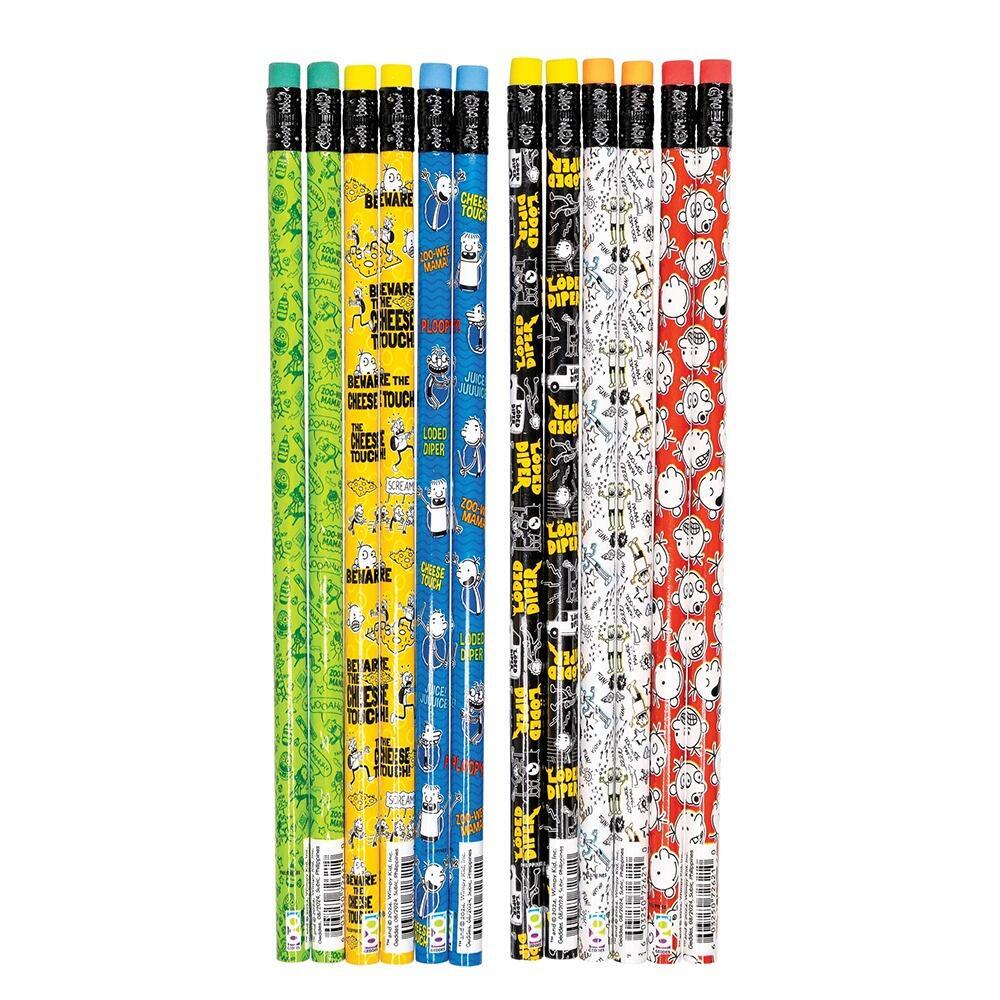 Wimpy Kid Stationery | Diary of a Wimpy Kid HB Pencils x 12