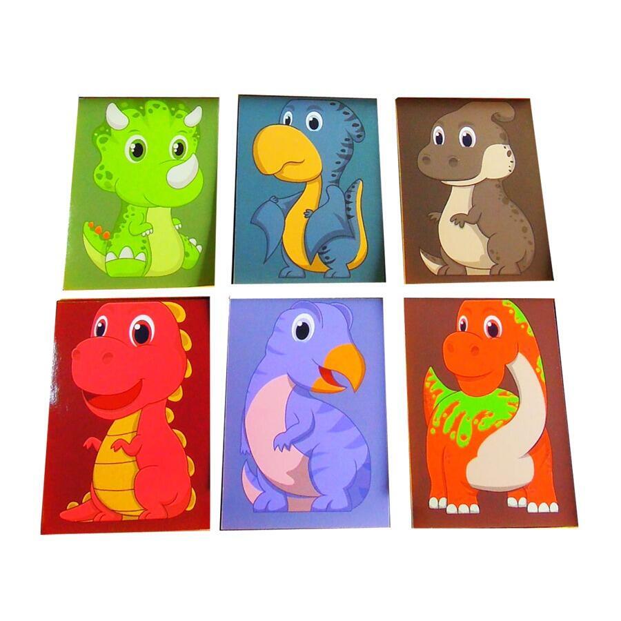Stationery Gifts | Low Cost, Cute Dinosaur Design Mini Notepads. Quantity Discounts.