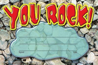 Certificate Awards | 30 x You Rock! Starfish Design Award Certificates (T81401)