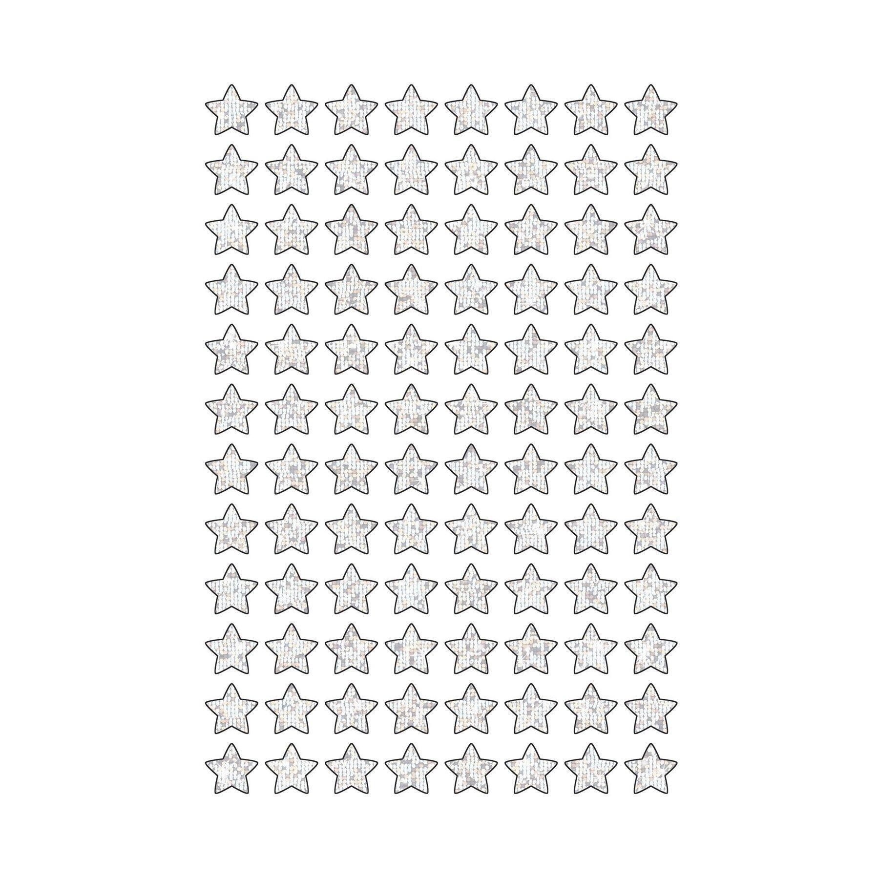 Sticker Chart Stickers | 800 x 11mm Sparkle Silver Stickers Bumper Pack (T46404)