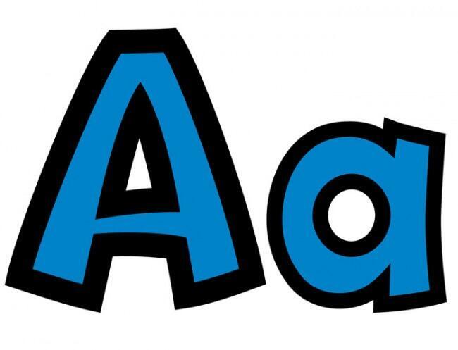 Classroom Display Lettering | 10cm Stunning Blue Card Letters for Notices x 216 ( T79744)
