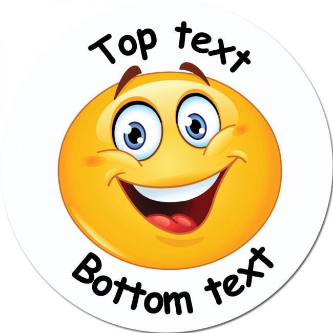 Personalised Stickers | Great Value Custom Emoji Stickers. Optional Scented Sticker Option