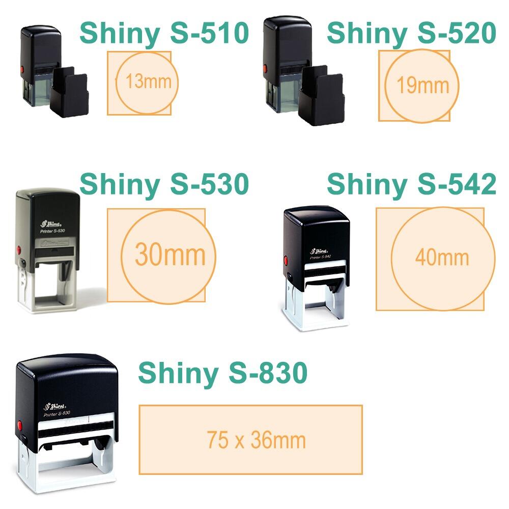 Textile Stamp | Clothing / Name / Uniform Name Stamp - Specialist Washable Ink - Choice of mount / image shape