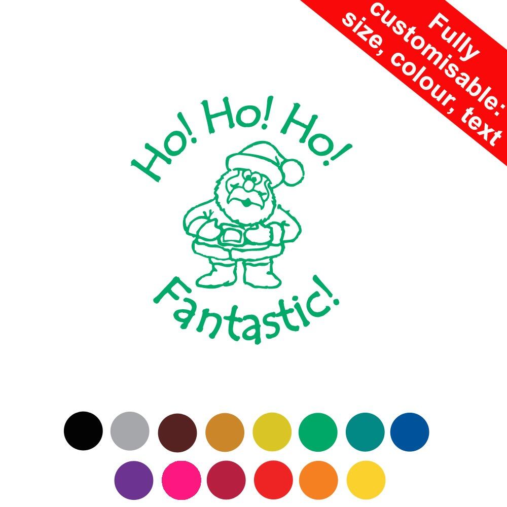 Teacher Stamps | Ho! Ho! Ho! Fantastic! Teacher Stamps for Christmas