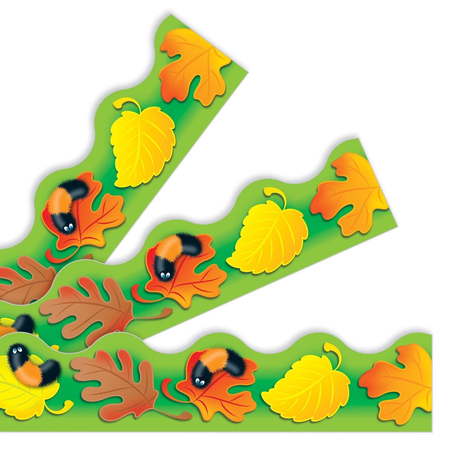 Display Borders / Trimmers | Autumn Fun Colourful Classroom Displays. 12 Metres