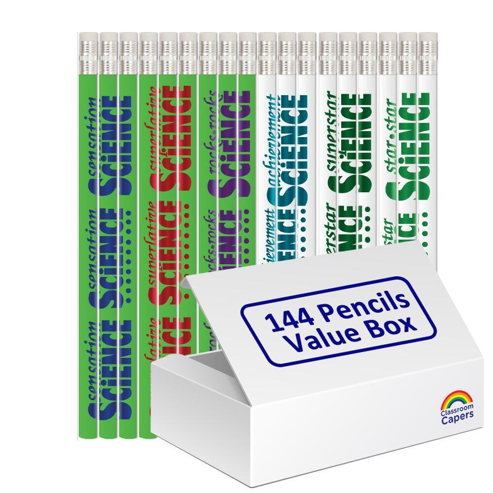 Reward Pencils | 144 x Super Science Award HB Pencils