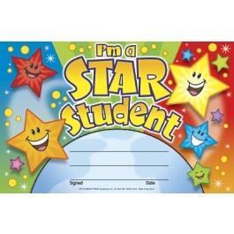School Certificates | 30 x I'm a Star Student School Award Certificate (T81019)
