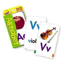 Educational Games | Alphabet Pocket Flash Cards. Make Learning Fun! (T23001)