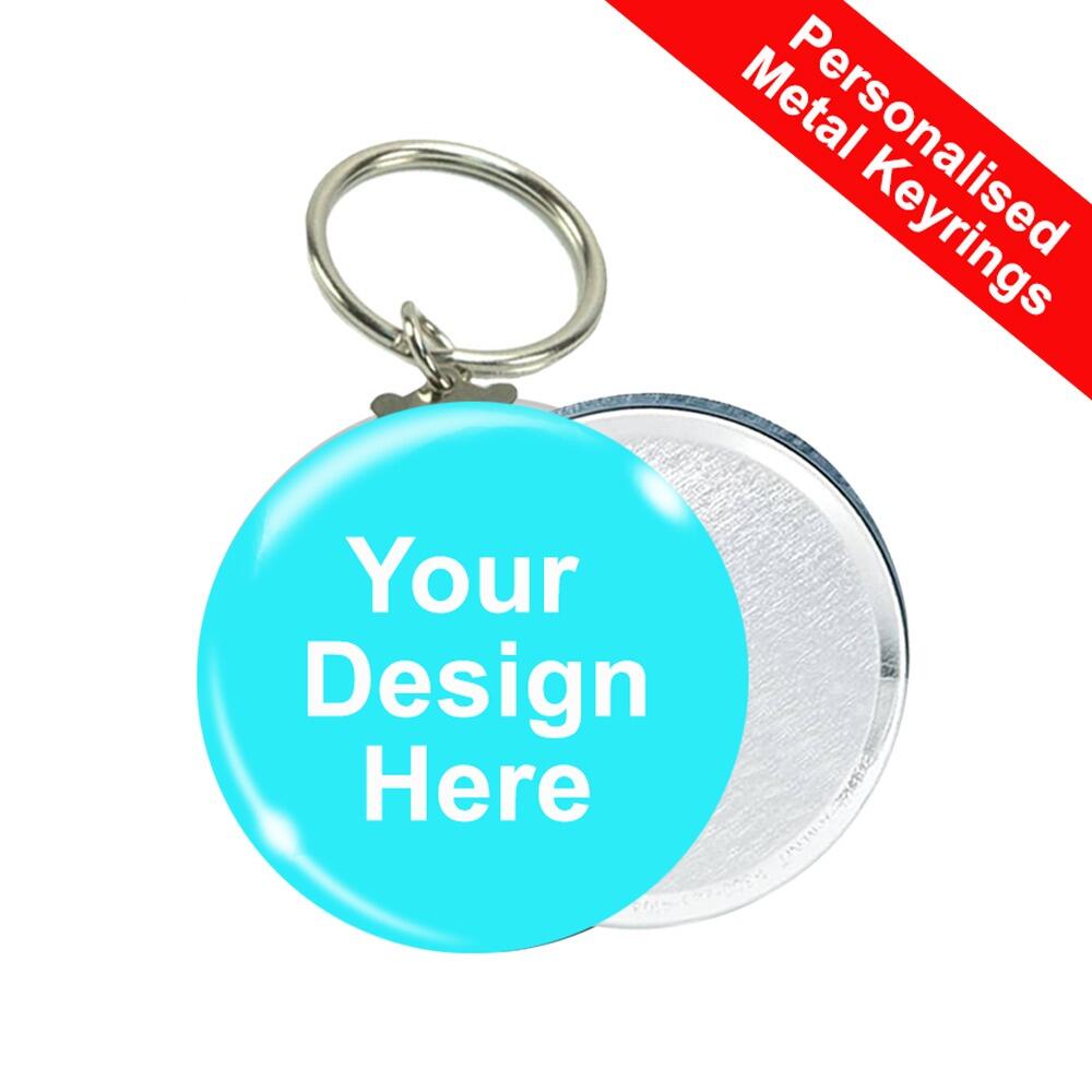 Personalised Keyrings | Custom Photo/Image Metal Keyrings: Teacher Gifts, Keepsakes, Promotions & ..