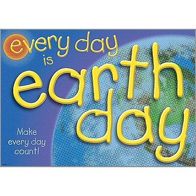 Environment Poster | Message Reminder "Every Day is Earth Day" Poster