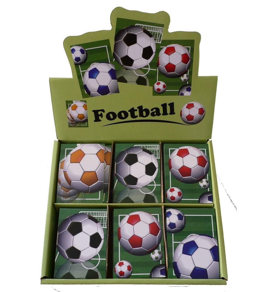 Bulk Stationery | Low Cost, Bulk Purchase Football Design Kids Mini Notepads / Memos