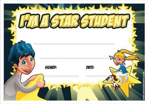 School Certificates | 30 x "I'm a Star Student" Award Certificate for Teachers