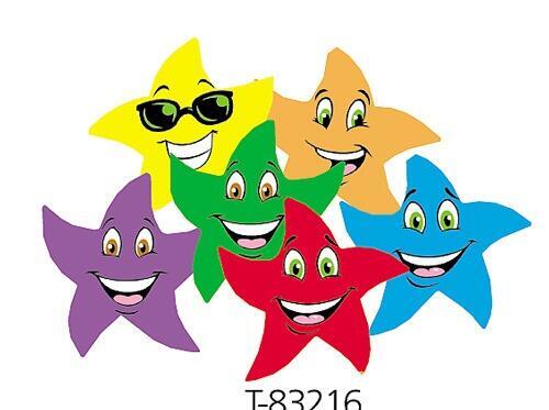 Smelly Stickers | 96 x Fruit Scented Smiley Star Reward Smelly Stickers. Fun & Colourful! T83216