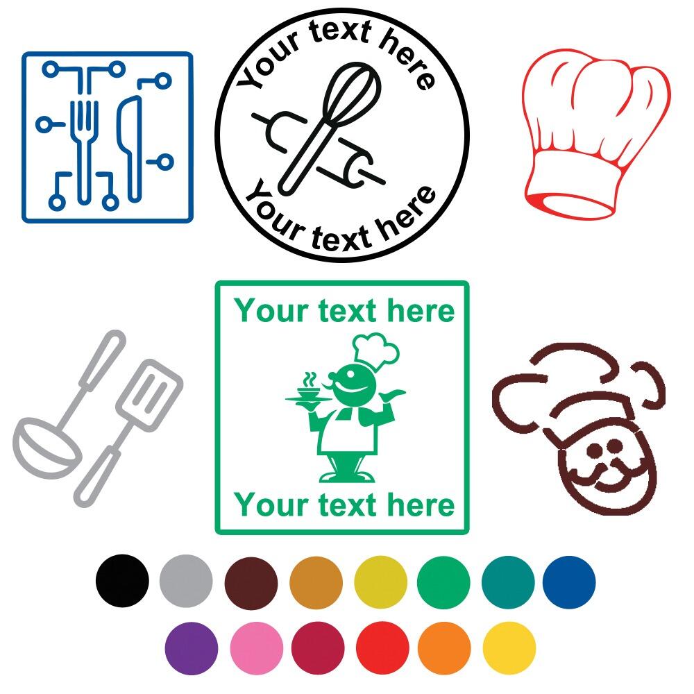 Custom Stamps | Personalised Food Technology / Cookery Teacher Self-Inking Stamper