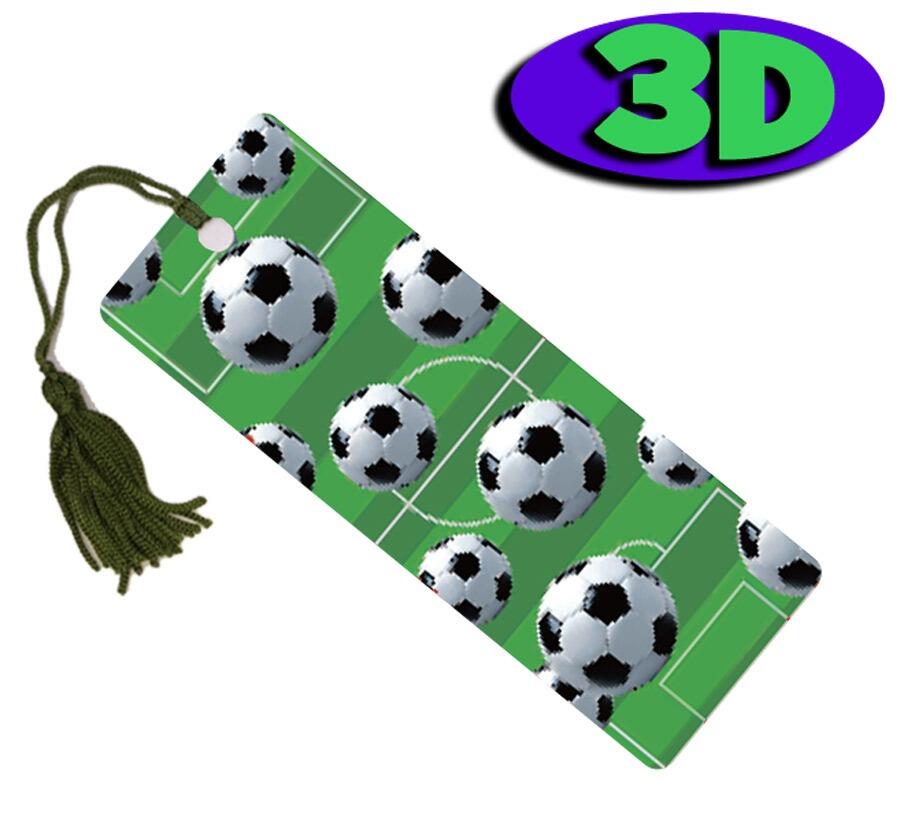 3D Bookmarks | Bulk Packs Stunning Football 3D Bookmarks/Rulers. Ideal Reading Incentive/Party Gift