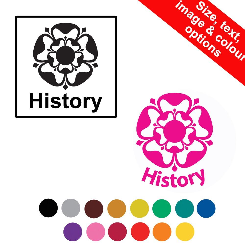 History School Stamps | History Reward Stamps with Stock or Personalised Options for a Bespoke Stamp