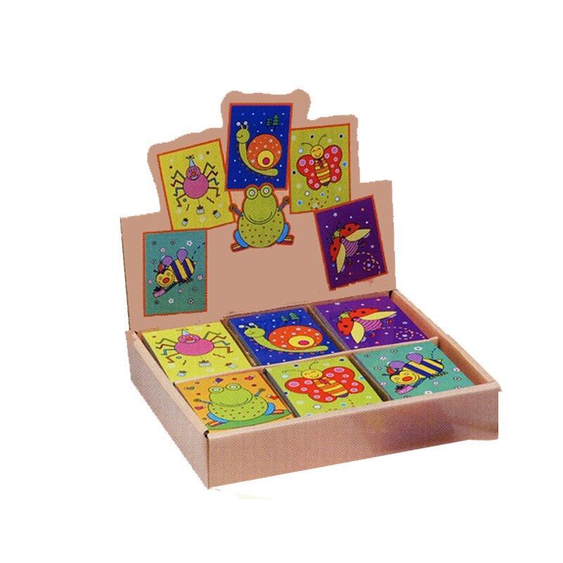Bulk Stationery | Low Cost, Bulk Purchase Bright Bugs/Critters Mini Notepads / Memos