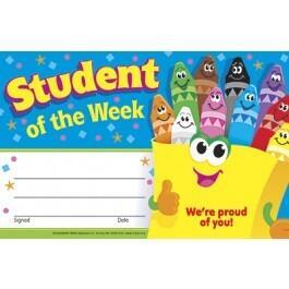 School Certificates | 30 x Student of the Week Award Certificates (T81020)