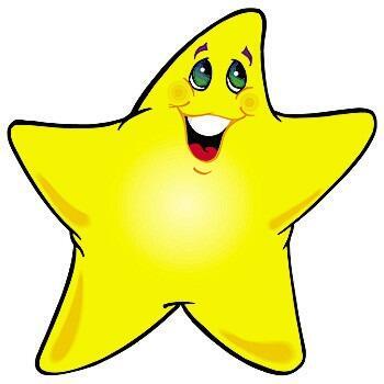 Classroom Display Card Cutouts | Shining Stars-36 Large Cut Outs for Class Displays.