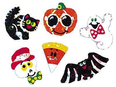 Kids Stickers | Halloween Sparkle Stickers.
