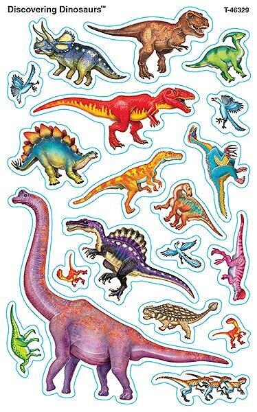 Children's Stickers | Awesome Dinosaur Shaped Kids Stickers.