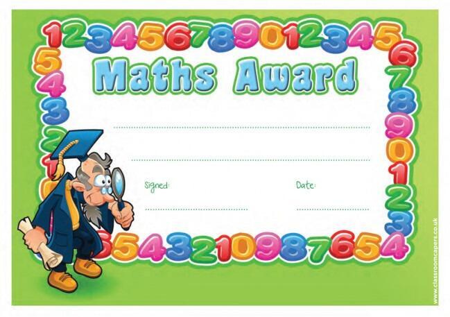 Maths Supplies | Certificates and Maths Teacher Resources to Reward, Praise and Support Learning