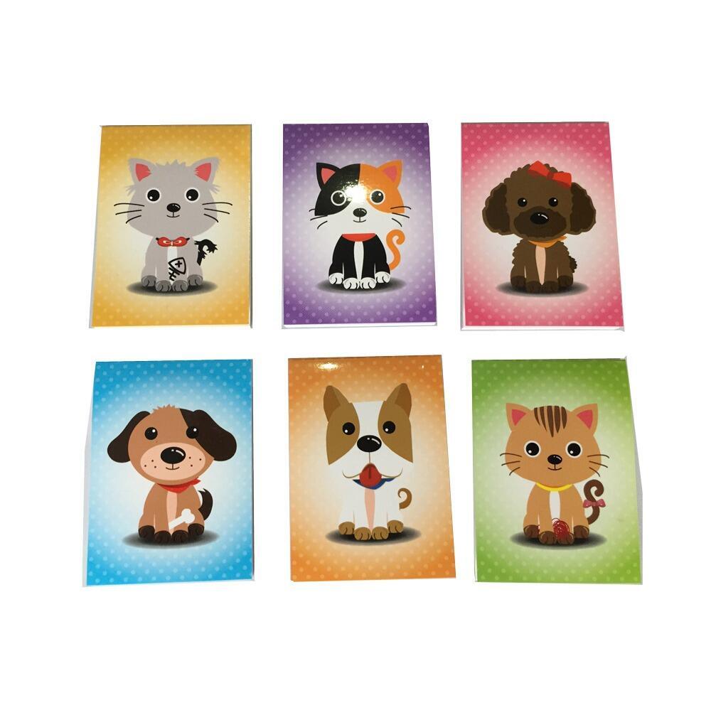 Stationery Gifts | Low Cost, Cute Pets Design Mini Notepads. Quantity Discounts.