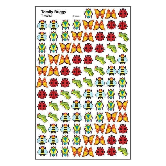 Sticker Chart Stickers | 800 x 11mm Colourful Bug/Insect Stickers Bumper Pack (T46033)