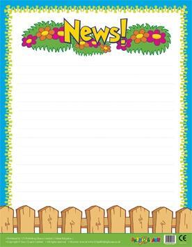 Educational Poster | Class News Design Wipe Off Poster