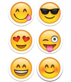 Sticker Chart Stickers | 800 x 10mm Fun Emoji Small Stickers Bumper Pack (CTP7137)