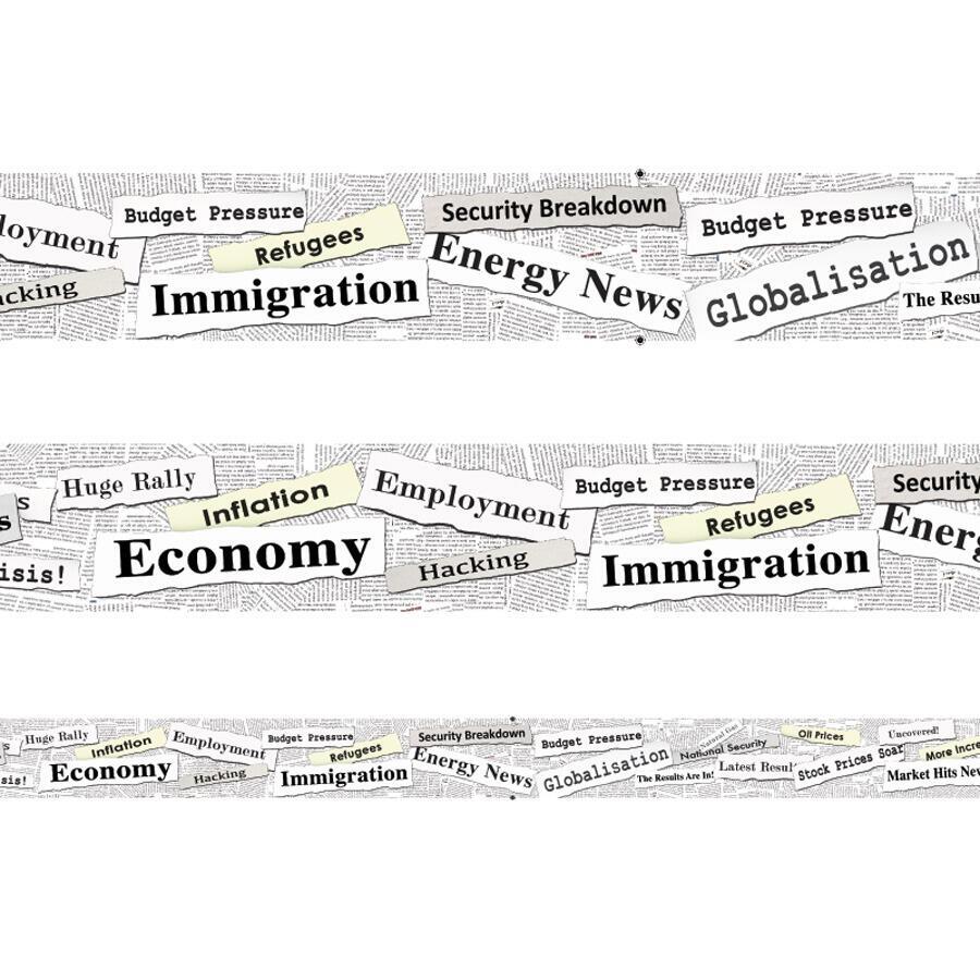 Classroom Display Borders | Headlines In the News Borders / Trimmers.