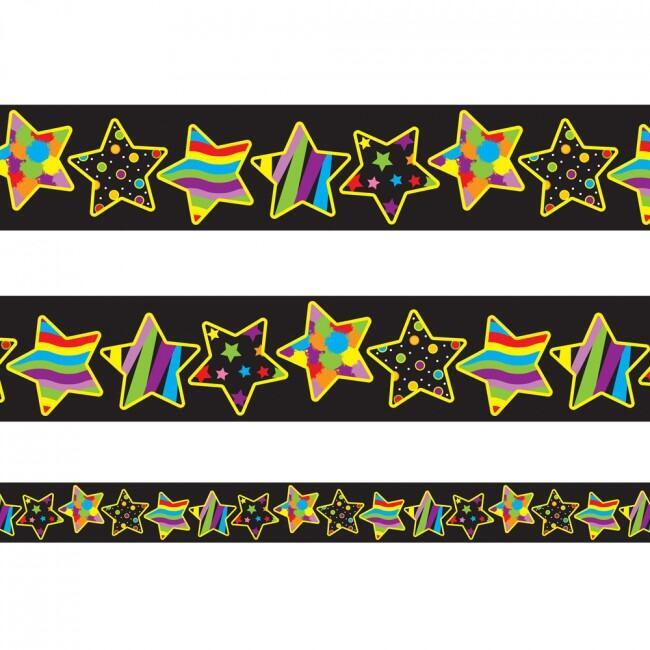 Classroom Display Borders | Stunning Stars Design Trimmers.