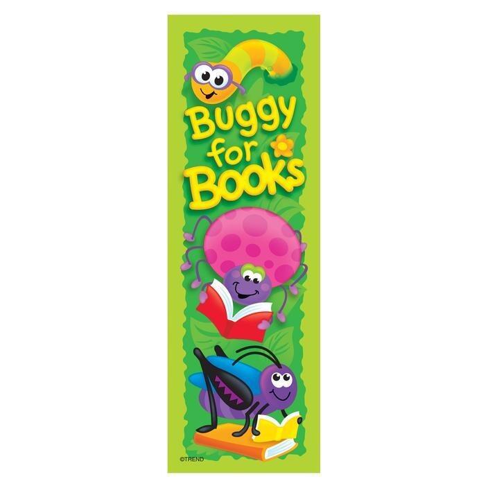 Teacher Bookmarks / Class Gifts | Buggy for Books Fun Design for Incentivising Reading. Class pack